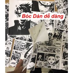 Maga Wall Dán Tường Anime - Tem 3 Lớp Cao Cấp Chống Nước, Họa Tiết Đặc Sắc, Bảo Hành Trọn Đời 10x15cm