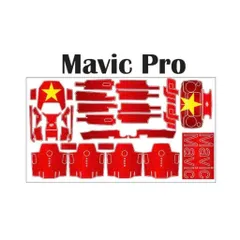 Miếng Dán Trang Trí Mavic Pro - Skin Decal Đỏ Sao Vàng Cao Cấp, Chống Nước, Họa Tiết Đặc Sắc, Bảo Hành Trọn Đời