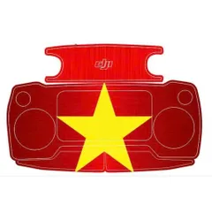 Miếng Dán Trang Trí Mavic Pro - Skin Decal Đỏ Sao Vàng Cao Cấp, Chống Nước, Họa Tiết Đặc Sắc, Bảo Hành Trọn Đời