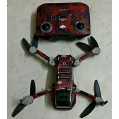 Tem Dán Skin Mavic Mini 2 - Camo Đỏ Đen 3D Chống Nước Bền Bỉ, Phụ Kiện Máy Bay Điều Khiển từ Xa - Bảo Hành Trọn Đời