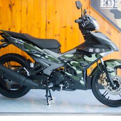 Tem Dán Exciter 150 Camo Xanh Đen Cao Cấp - Chống Nước Bền Bỉ, Phù Hợp Trang Trí Xe Máy, Bảo Hành Trọn Đời