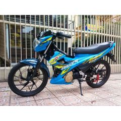 Tem Dán Xăng Cơ Raider Xanh - Bộ Tem Dán 3 Lớp Chống Nước Cao Cấp, Bảo Hành Trọn Đời, Trang Trí Xe Hơi Thời Thượng