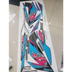 Tem Dán Nghệ Thuật Winner V1 R150 Đen Nhiều Màu - Chống Nước, Bền Bỉ, Dán Trang Trí Độc Lạ Chất Lượng Cao