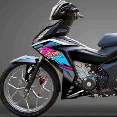 Tem Dán Nghệ Thuật Winner V1 R150 Đen Nhiều Màu - Chống Nước, Bền Bỉ, Dán Trang Trí Độc Lạ Chất Lượng Cao