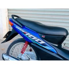 Tem Dán 3 Lớp Cao Cấp Wave 100 Đen Xanh - Decal Bóng Bền Màu Trang Trí Ô Tô, Xe Máy, Chống Nước, Bảo Hành Trọn Đời