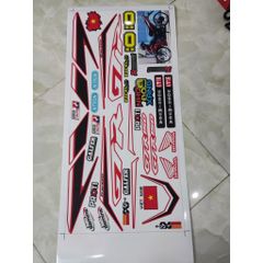 Tem Dán Trang Trí Xe Winner V1 Đỏ - Decal Cao Cấp Chống Nước, Bảo Hành Trọn Đời, Họa Tiết Đặc Sắc, Phong Cách GTR