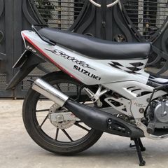 Tem Dán Xe Máy Suzuki Satria 2000 Xám Đen - Tem 3 Lớp Chống Nước Cao Cấp, Bảo Hành Trọn Đời, Họa Tiết Đặc Sắc