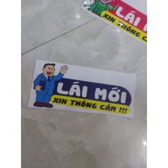Decal Sticker Thông Báo 