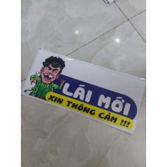 Decal Sticker Thông Báo 