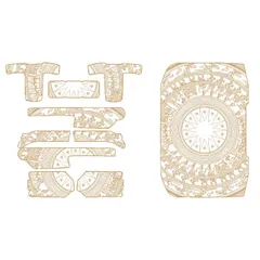 Miếng Dán Decal Trang Trí Flycam Mavic Mini - Tem Chống Nước 3 Lớp Bền Bỉ, Dễ Dán và Sáng Bóng, Phụ Kiện Quay Phim Chất Lượng Cao