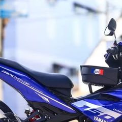 Tem Dán MX KING Exciter 150 - Bộ Tem Rời Trắng Xanh GP, 3 Lớp Cao Cấp Chống Nước, Bảo Hành Trọn Đời Không Bay Màu