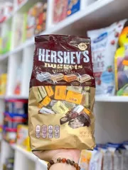 Kẹo Socola Hershey's Nuggets 145 Viên 1.47kg - Hương Vị Ngọt Ngào, Bánh Kẹo Thơm Ngon, Quà Tặng Tuyệt Vời