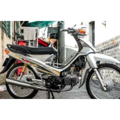 Tem Rời Xe Máy Honda Wave 110 - Decal Chống Nước Xám Bạc Bền Đẹp, Trang Trí Thể Thao, Bảo Hành Trọn Đời