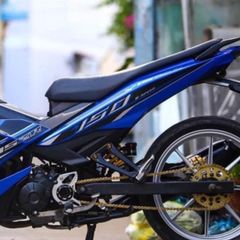 Tem Dán Trang Trí 3 Lớp Y15zr Xe Xanh GP - Chống Nước, Bảo Hành Trọn Đời, Chất Liệu Cao Cấp, Họa Tiết Đặc Sắc