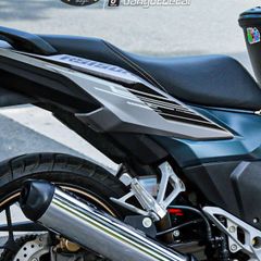 Tem Dán RS150R Xe Winner X V3 Màu Bạc Xanh Đen - Decal Cao Cấp Bền Màu, Chống Nhiệt, 3 Lớp Bảo Hành Trọn Đời