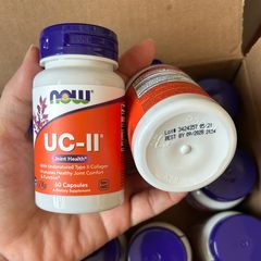 Viên uống bổ khớp Now Foods UC-II Joint Health USA 60 viên