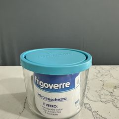 Hộp Thủy Tinh Tròn Cao Frigoverre 350ml - 700ml | Giải Pháp Bảo Quản Thực Phẩm Tươi Ngon, Made in Italy