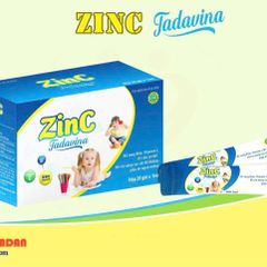 Siro bổ sung Kẽm ZinC Tadavina - Tăng cường sức đề kháng, hỗ trợ tiêu hóa cho trẻ em và người lớn, 20 ống x 5ml