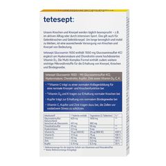 Bổ xương khớp Tetesept Glucosamin 1650mg Đức 40 viên