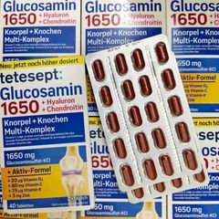 Bổ xương khớp Tetesept Glucosamin 1650mg Đức 40 viên