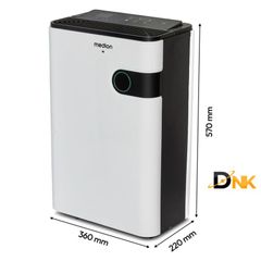 Máy hút ẩm Medion MD12044 24L - Điều khiển App thông minh, chính hãng Đức, tiết kiệm điện, phù hợp cho không gian sống tới 40m²