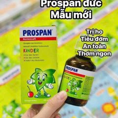 SIRO PROSPAN ĐỨC 100ML CHO TRẺ TỪ 1 THÁNG TUỔI - 100ML