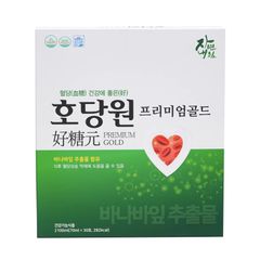 Nước Uống Hỗ Trợ Cải Thiện Đường Huyết Hodangwon Premium Gold - 30 Gói X 70ml - Tăng Cường Chuyển Hóa Glucose và Sức Khỏe Tổng Thể
