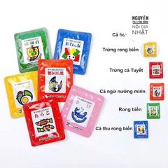 Gia vị rắc cơm Nhật Bản 6 vị Takeda - Hương vị phong phú cho bữa ăn ngon miệng của trẻ - Thích hợp cho bé từ 1 tuổi trở lên