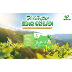 Trà Giảo Cổ Lam Phú Hưng AP - Hỗ Trợ Ổn Định Huyết Áp, Giảm Mỡ Máu, Phòng Ngừa Bệnh Tim Mạch, Giải Khát Tự Nhiên