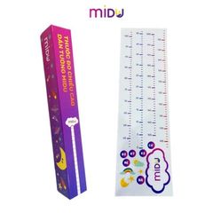 Bộ Chạm Nhảy Tăng Chiều Cao và Thước Đo Chiều Cao Decal Dán Tường Midu cho Trẻ Em - Phát Triển Chiều Cao Vượt Trội, Thể Dục Thú Vị