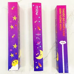 Bộ Chạm Nhảy Tăng Chiều Cao và Thước Đo Chiều Cao Decal Dán Tường Midu cho Trẻ Em - Phát Triển Chiều Cao Vượt Trội, Thể Dục Thú Vị