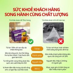 Trà Bồ Công Anh Phú Hưng AP - Hỗ Trợ Làm Đẹp Da, Chống Viêm, Thanh Nhiệt, Lợi Sữa, Thảo Dược Tự Nhiên Detox Cơ Thể