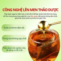 Trà Bồ Công Anh Phú Hưng AP - Hỗ Trợ Làm Đẹp Da, Chống Viêm, Thanh Nhiệt, Lợi Sữa, Thảo Dược Tự Nhiên Detox Cơ Thể