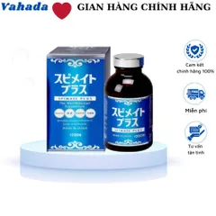 Viên Uống Tảo Spirulina Spimate Plus Nhật Bản Hỗ Trợ Sức Khỏe 600 Viên - Bổ Sung Dinh Dưỡng Tự Nhiên cho Cả Gia Đình