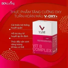 Bộ 3 Thực phẩm dinh dưỡng tế bào VLive-Voxy-Vtrition-Vneral tăng cường sức đề kháng, tăng cường trí nhớ, chống lão hóa