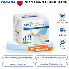 Canxi Midu MenaQ7 180mcg Hỗ Trợ Tăng Chiều Cao và Giúp Xương Chắc Khỏe Cho Trẻ Em - Bổ Sung Cao Cấp Hữu Cơ