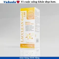 Men vi sinh Lacclean Gold Cell Biotech Hàn Quốc - Hỗ trợ tiêu hóa, bổ sung lợi khuẩn, 30 gói x 2.5g, cho trẻ em và người lớn