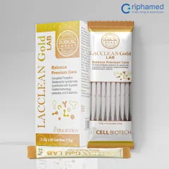 Men vi sinh Lacclean Gold Cell Biotech Hàn Quốc - Hỗ trợ tiêu hóa, bổ sung lợi khuẩn, 30 gói x 2.5g, cho trẻ em và người lớn