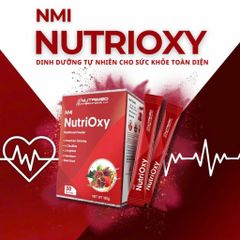 NMI Nutrioxy - Thực Phẩm Bổ Sung Tăng Hấp Thụ Oxy, Hỗ Trợ Ngừa Tai Biến & Tăng Cường Sức Khỏe Tế Bào Từ Mỹ