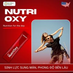 NMI Nutrioxy - Thực Phẩm Bổ Sung Tăng Hấp Thụ Oxy, Hỗ Trợ Ngừa Tai Biến & Tăng Cường Sức Khỏe Tế Bào Từ Mỹ