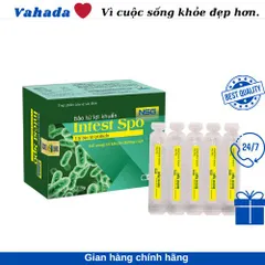 Bào Tử Lợi Khuẩn Intest Spo NSG - Hỗ Trợ Tiêu Hóa, Cải Thiện Hệ Đường Ruột và Tăng Cường Hấp Thụ Dinh Dưỡng - Hộp 4 Vỉ 5 Ống 10ml