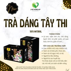 Trà Giảm Cân Thảo Dược Dáng Tây Thi PHÚ HƯNG AP - Trà Detox Giảm Mỡ Thừa, Hỗ Trợ Sức Khỏe, Hộp 25 Gói Thảo Dược Tự Nhiên