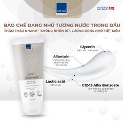 Kem chống hăm tã Abena Zinc Ointment 100ml - Sản phẩm bảo vệ da nhạy cảm, nhập khẩu Đan Mạch, chống hăm và làm lành vết thương cho trẻ em.