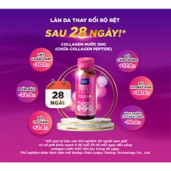 Collagen DHC 7000mg Nhật Bản 10 lọ dưỡng da căng mọng - Hàng Công Ty