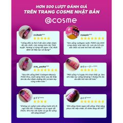 Collagen DHC 7000mg Nhật Bản 10 lọ dưỡng da căng mọng - Hàng Công Ty