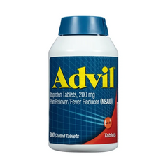 Viên uống Advil 200mg - Giảm Đau, Hạ Sốt Hiệu Quả - Hộp 300 Viên Chính Hãng Từ Mỹ