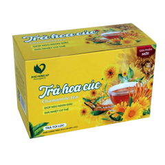 Trà Hoa Cúc Túi Lọc Phú Hưng AP - Giúp Ngủ Ngon, Giải Nhiệt, Đẹp Da - Hộp 20 Gói Thảo Mộc Tự Nhiên