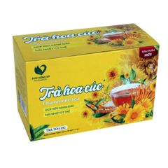 Trà Hoa Cúc Túi Lọc Phú Hưng AP - Giúp Ngủ Ngon, Giải Nhiệt, Đẹp Da - Hộp 20 Gói Thảo Mộc Tự Nhiên