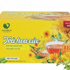 Trà Hoa Cúc Túi Lọc Phú Hưng AP - Giúp Ngủ Ngon, Giải Nhiệt, Đẹp Da - Hộp 20 Gói Thảo Mộc Tự Nhiên