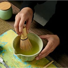 Chổi Đánh Matcha Bằng Tre 11x6cm - Dụng Cụ Pha Trà Nhật Bản - Gia Vị Độc Đáo Cho Căn Bếp Của Bạn (TV1439)